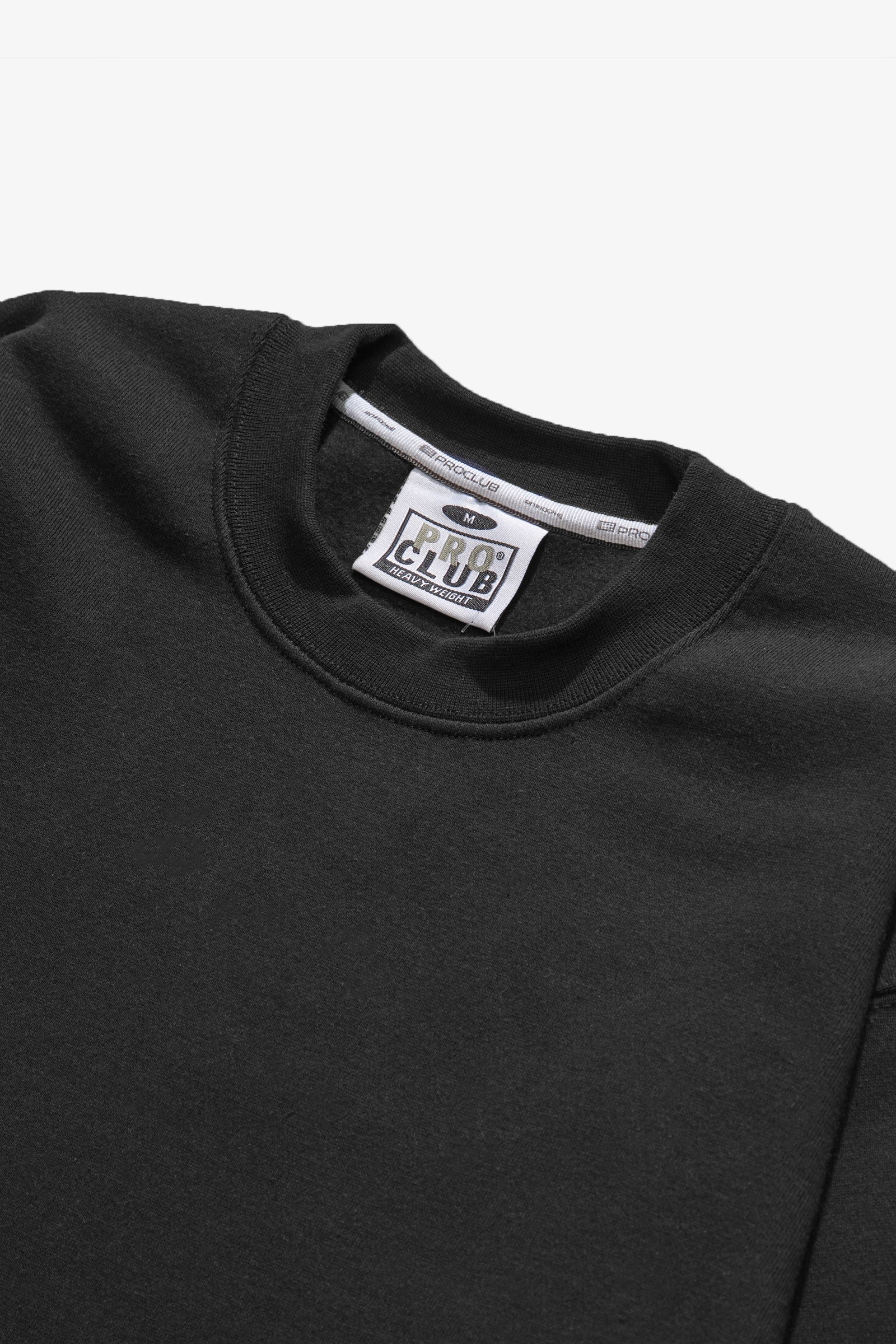 Pro Club - Heavyweight Crewneck Sweatshirt - Black | Blacksmith Store