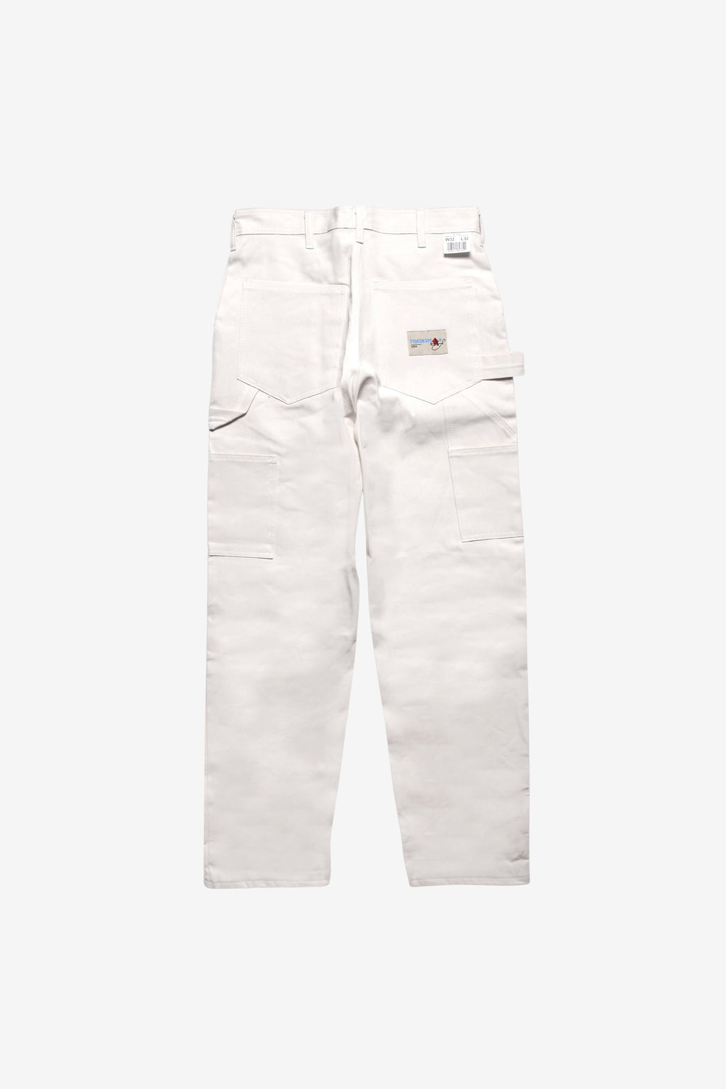 Ace Drop Cloth Tradesman Carpenter Pants - White | Blacksmith Store