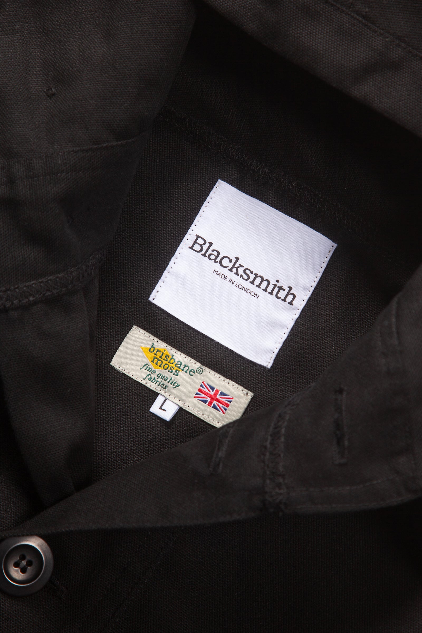 Blacksmith - 001 Canvas Smock - Black | Blacksmith Store