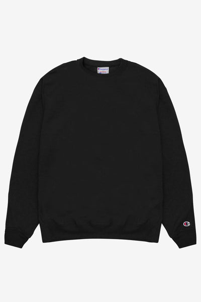 Champion - 9oz Crewneck - Black | Blacksmith Store