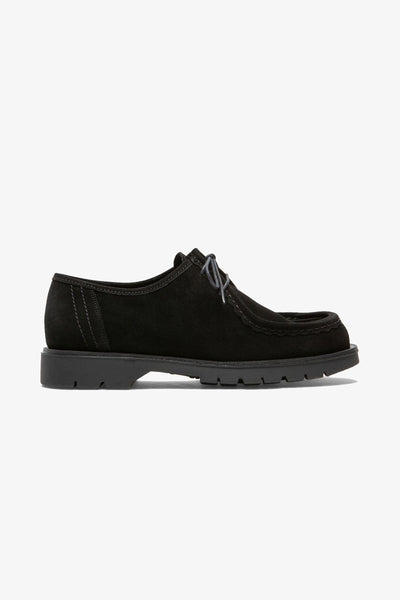 Kleman - Padror Moc Toe Shoe - Noir Suede | Blacksmith Store