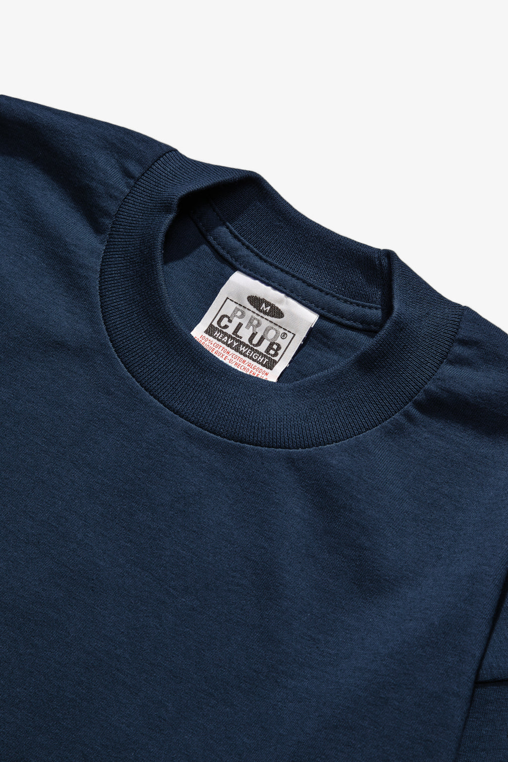Pro Club - Heavyweight Long Sleeve T-Shirt - Navy | Blacksmith Store