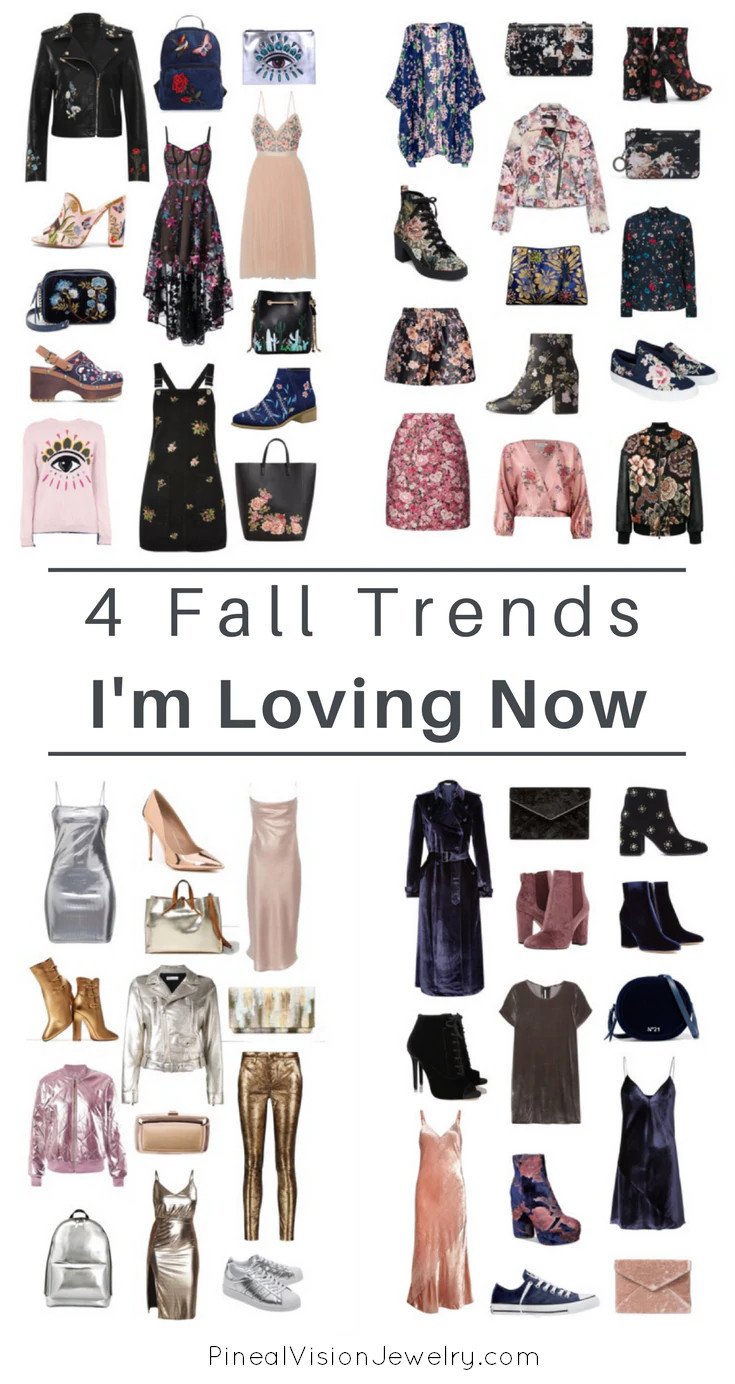 4 fall 2017 trends Im loving.