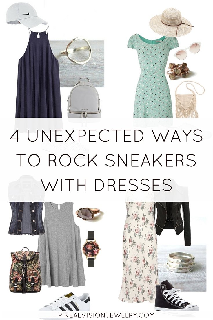 4 Unexpected Ways to Rock Sneakers with Dresses