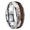 Antler/Zebra Arrow Tungsten Ring