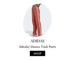 Womens Pink Adidas Classic Track Pants.