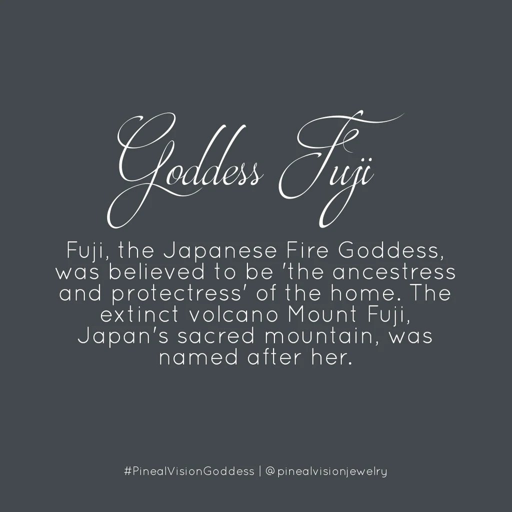 Description of Goddess Fuji.