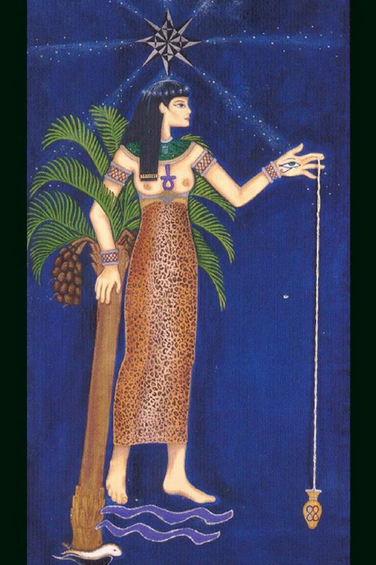 Egyptian Goddess Seshat.