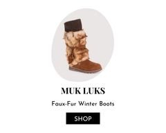 Women's Faux-Fur Winter Boots.