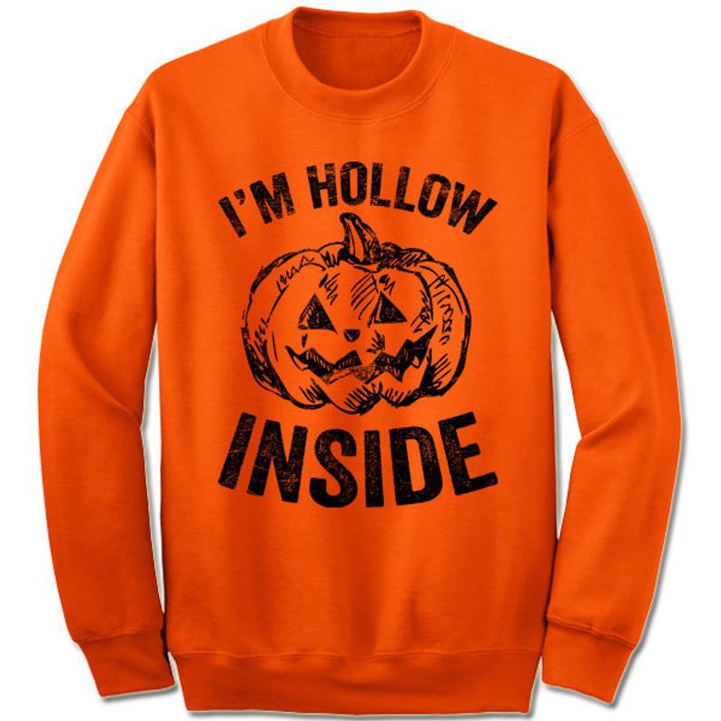 I'm Hollow Inside Pumpkin Sweater