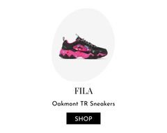 Womens Pink and Black Active Sneakers.