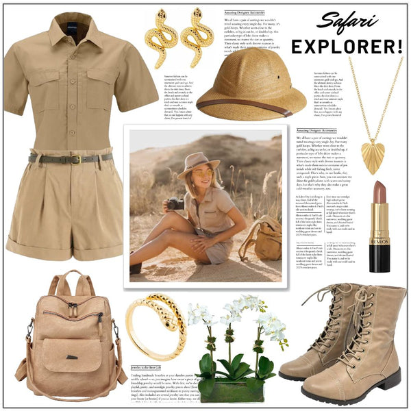 Women's Safari Explorer Costume