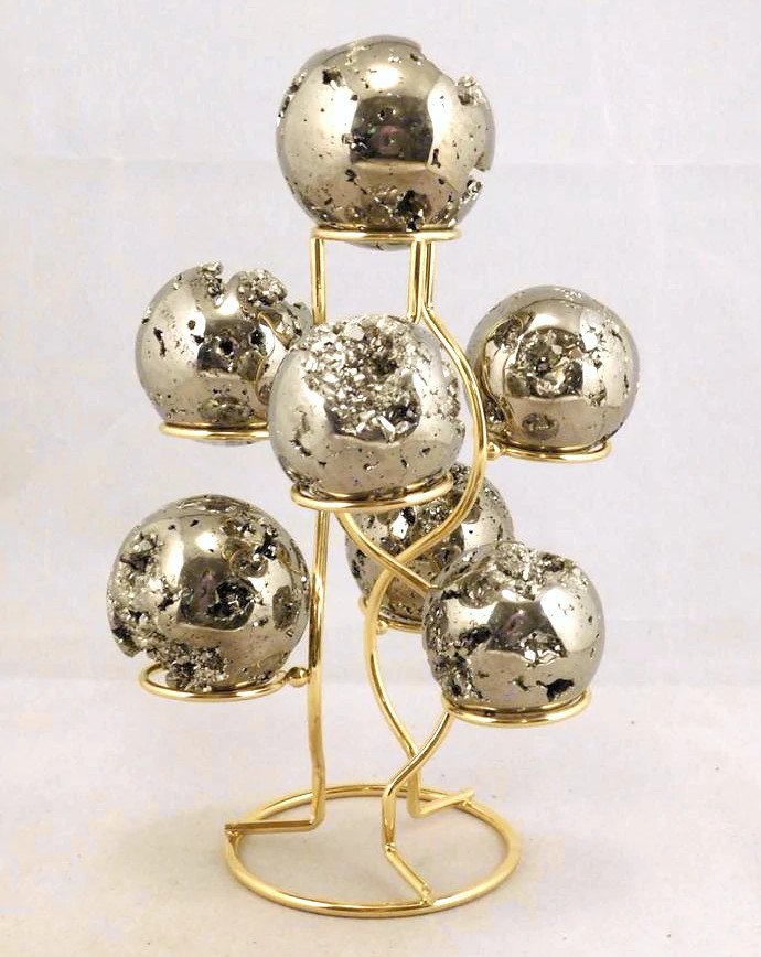 Sphere Brass Display Stand