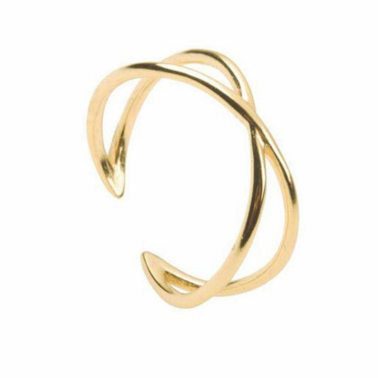 Chloe Gold Chain Ring – Pineal Vision Jewelry