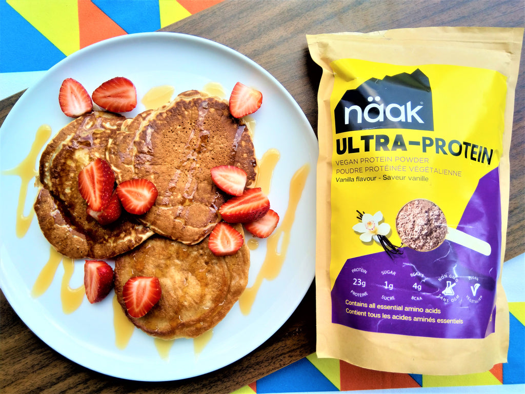 Vegan protein pancakes