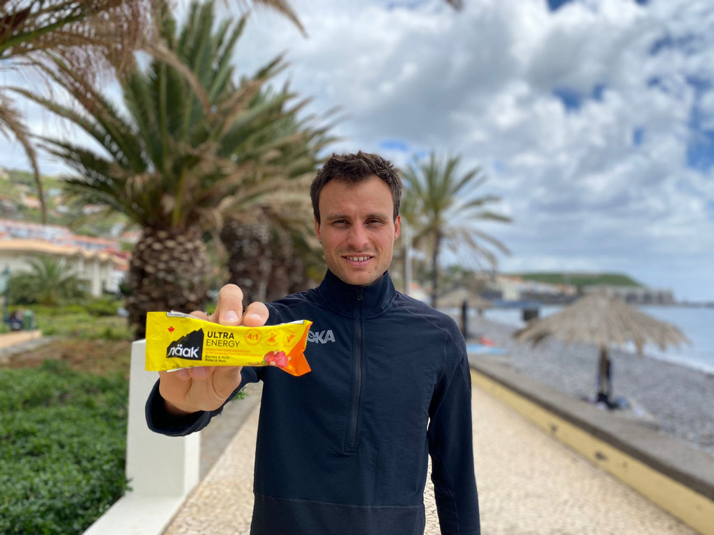 Thibaut Garriver Näak Ultra Energy bars