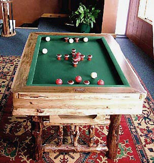 bumper pool table