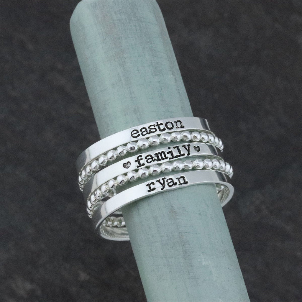 personalized rings