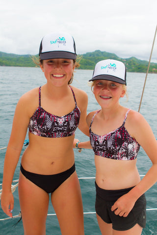 Handful Adjustable Teen Bra worn as swimwear - swimsuit top