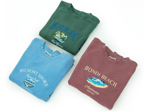 Dive Deeper with Our Vintage Embroidered Sweatshirts