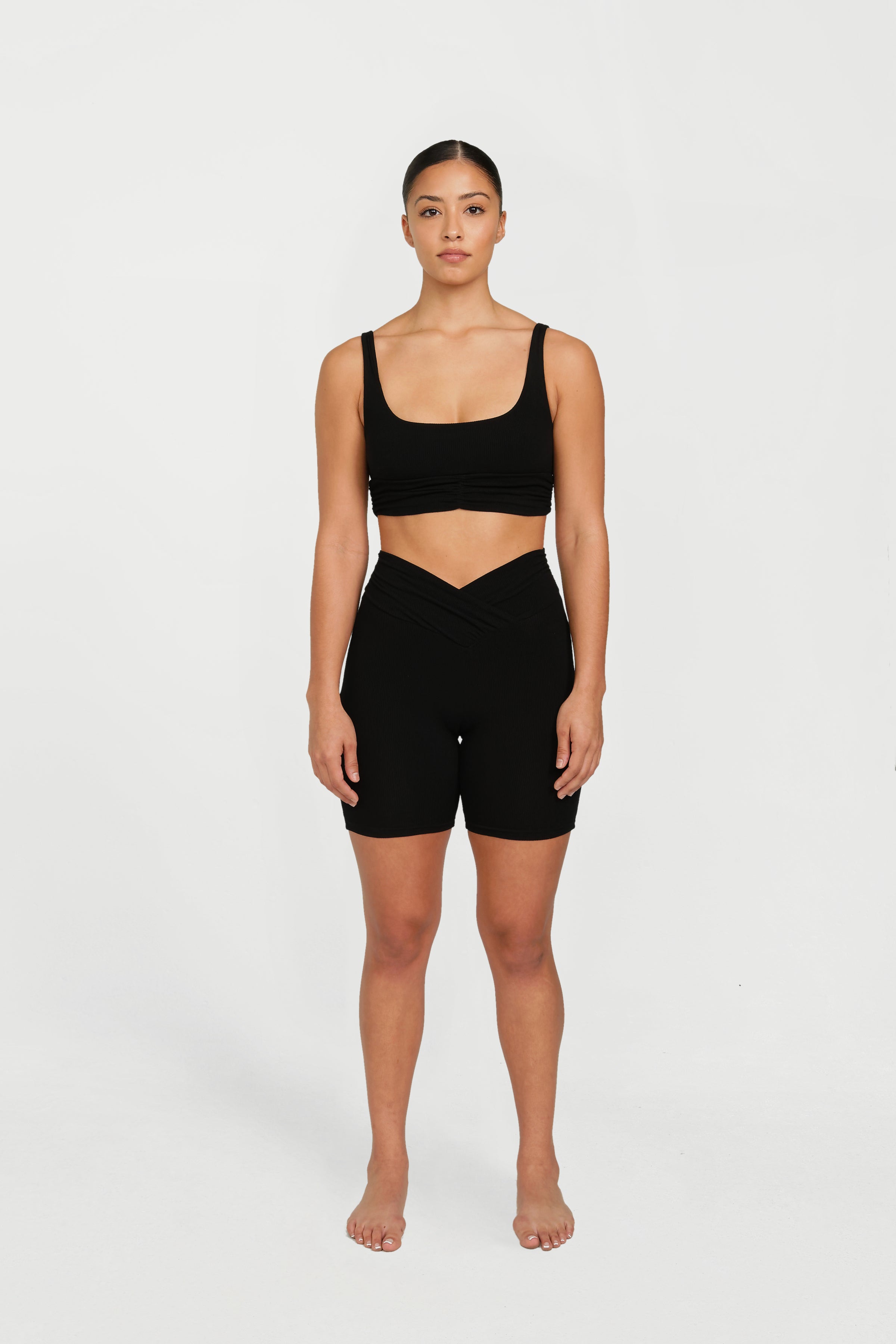 Demi Crop Top - Black