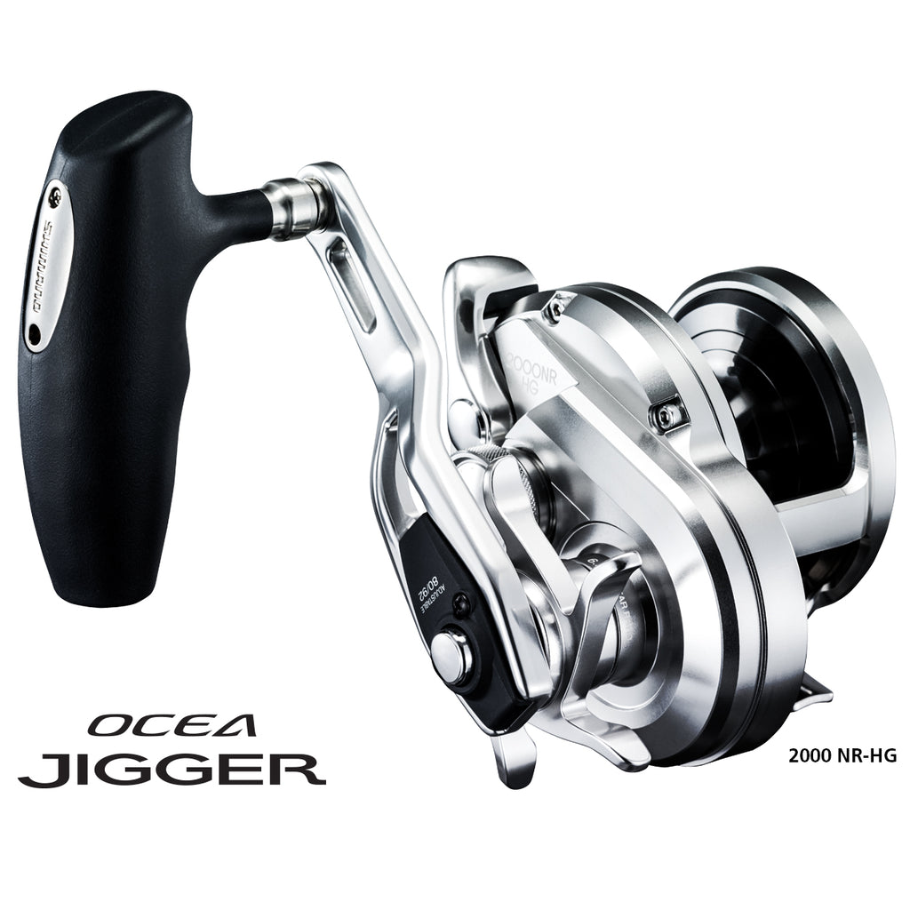 Slow Pitch Jigging Reel - Shimano - OCEA Jigger 2001NRMG (left handed)  (2021 Asian Model)