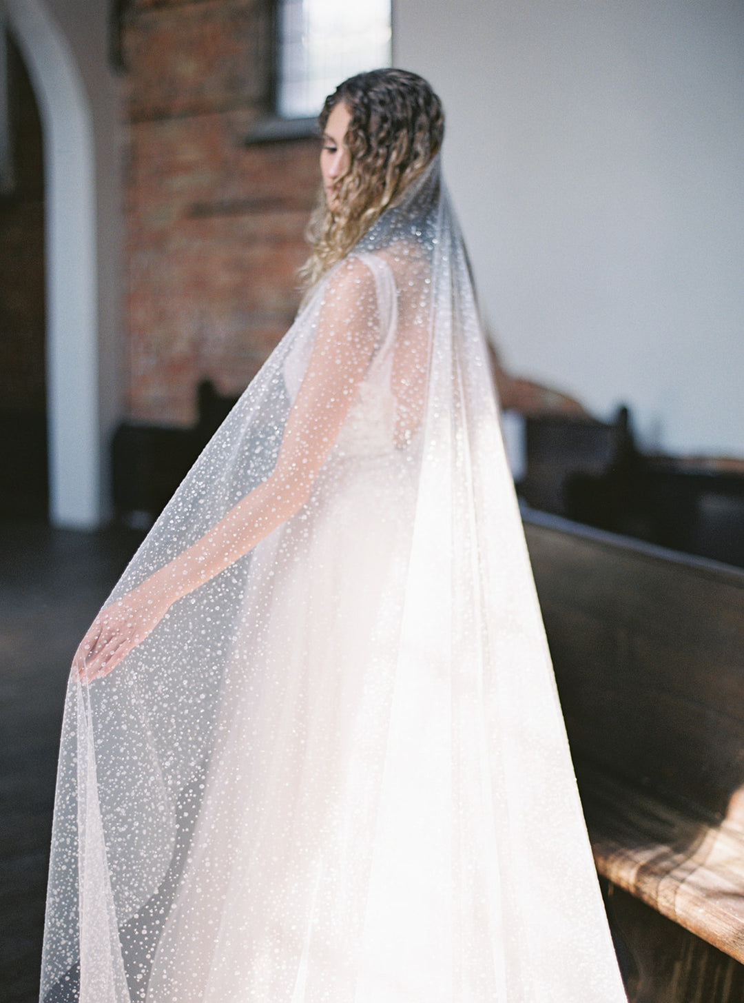 SALOME | Sheer Bridal Veil