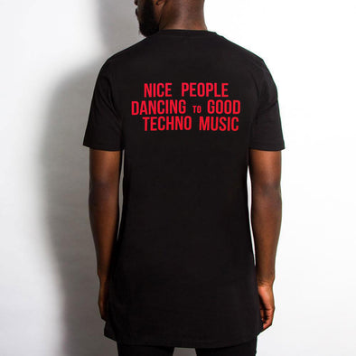 Peoples Techno Longline Black Wasted Heroes