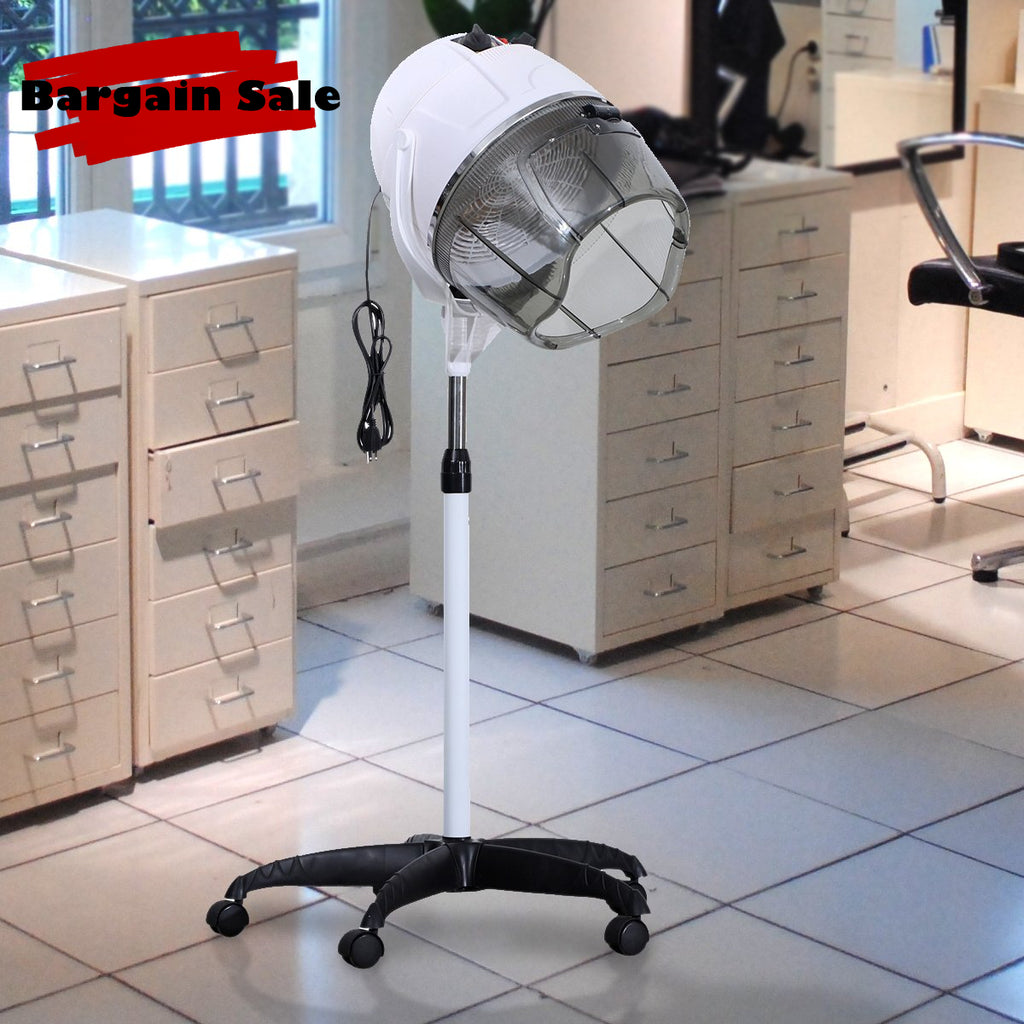 BarberPub Professional Adjustable Hooded Floor Hair Bonnet Dryer Stand —  barberpub