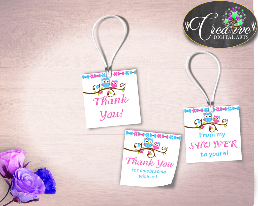 Thank You Tags Baby Shower Thank You Tags Owl Baby Shower Thank You Ta Studio 118