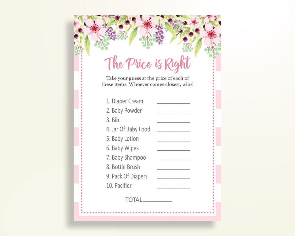 Price Is Right Baby Shower Price Is Right Pink Baby Shower Price Is Ri Studio 118