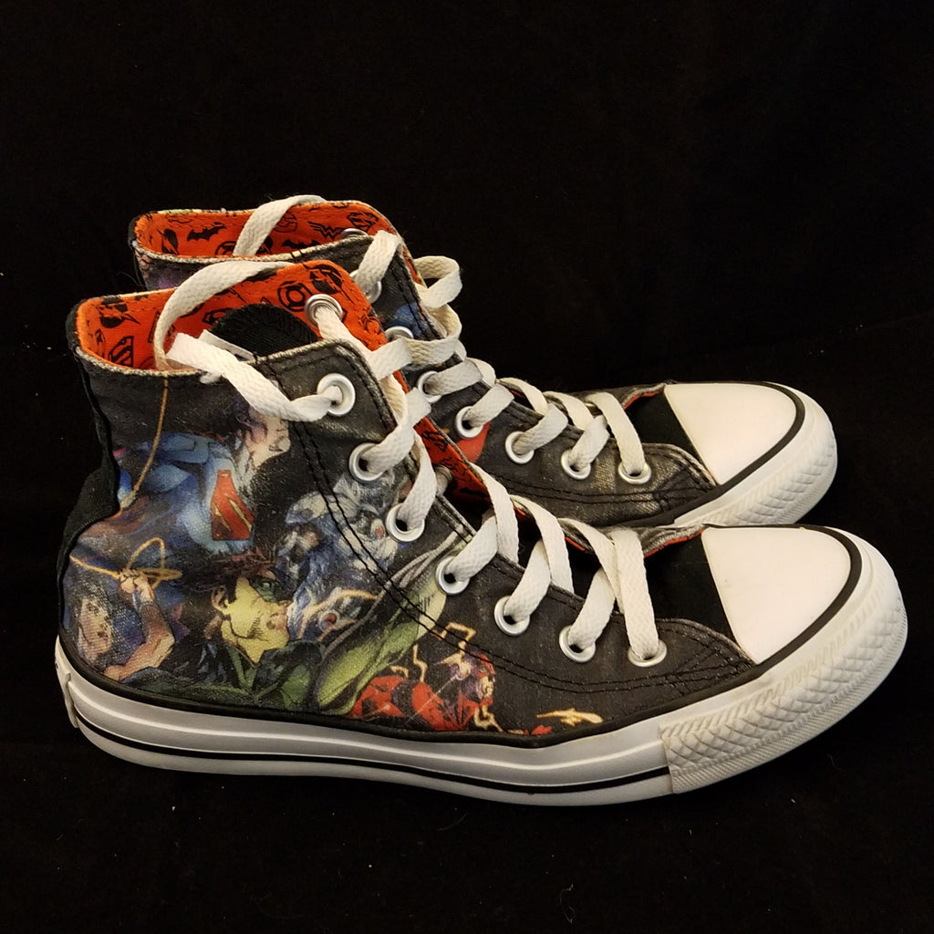 justice league shoes converse