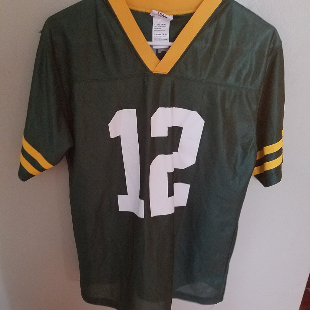 aaron rodgers youth football jersey