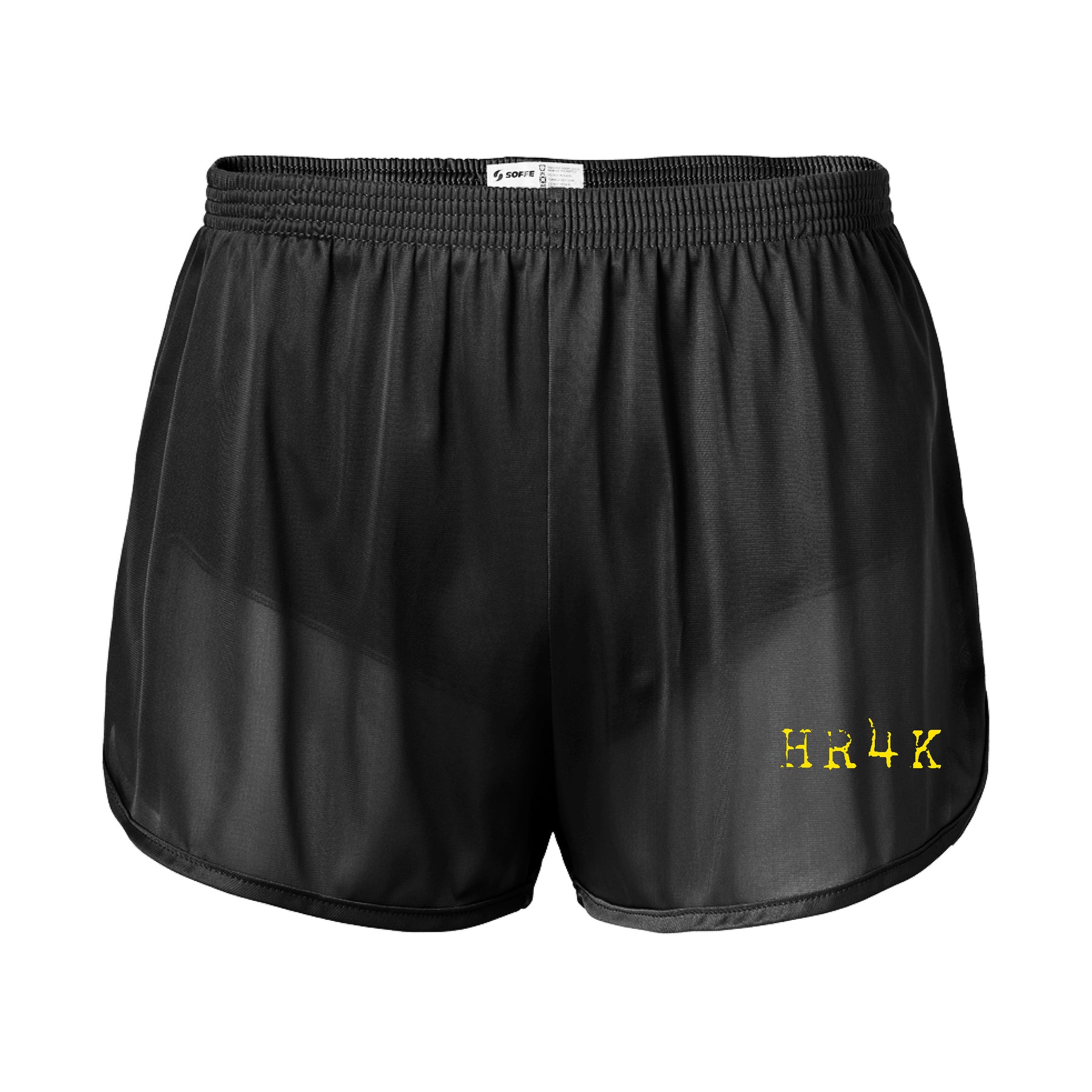 soffe shorts with writing