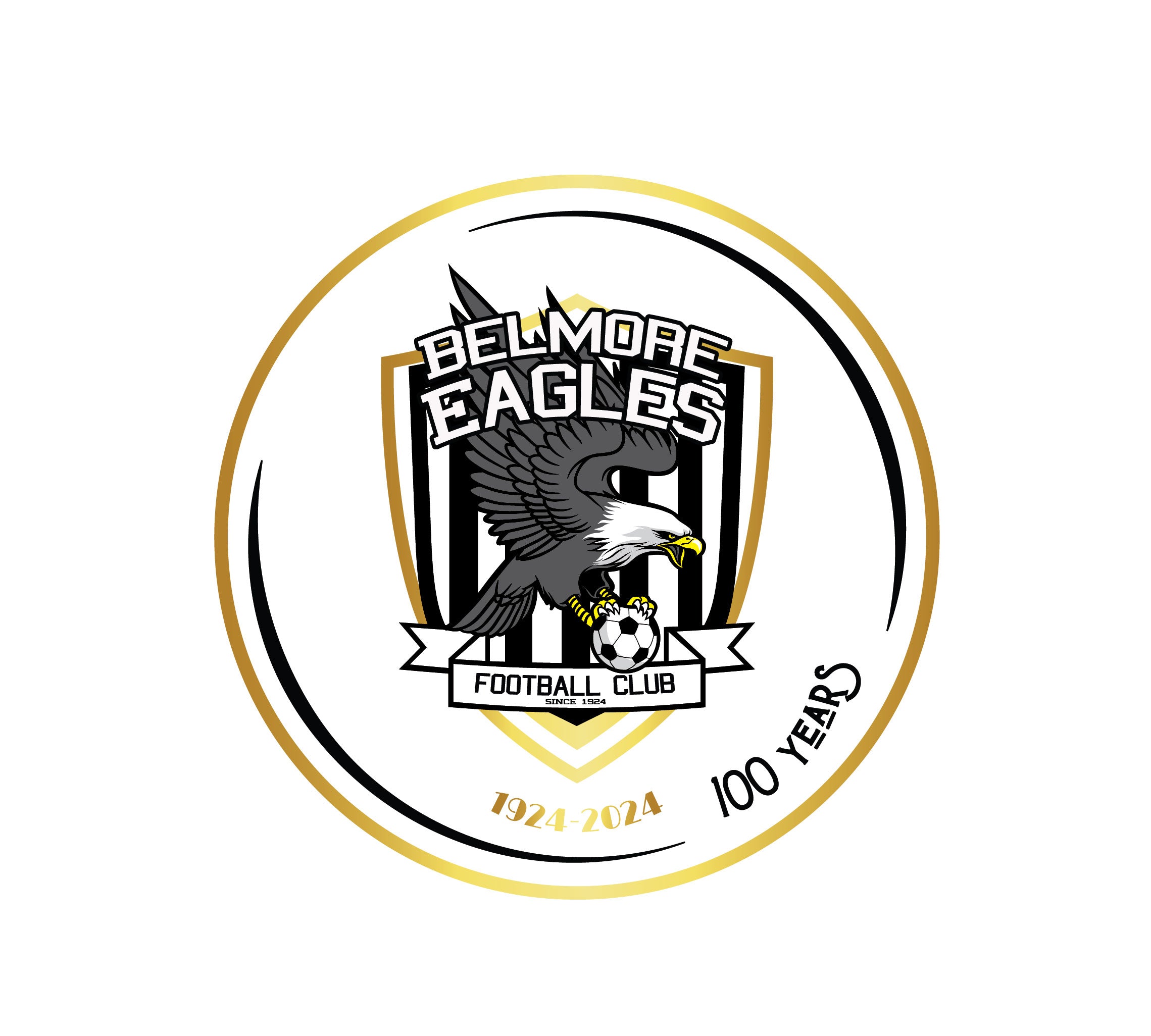 Belmore Eagles 100 Yr logo
