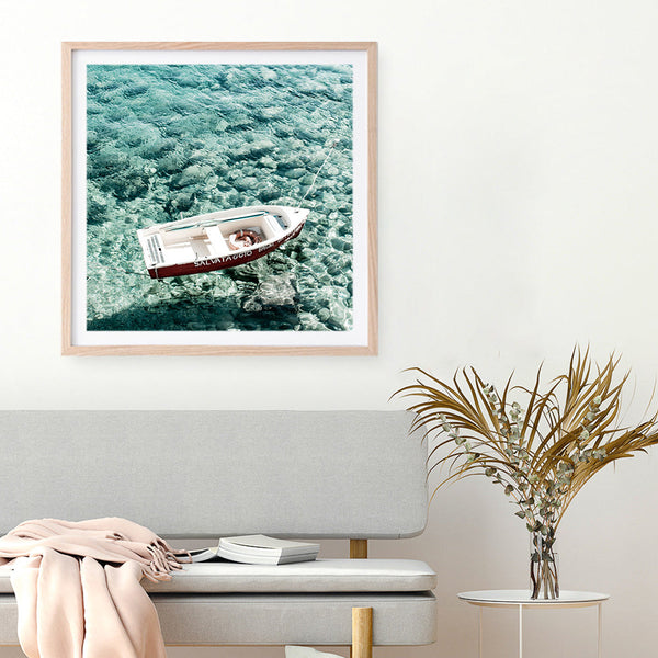 Buy Capri Boat I Photo Art Print