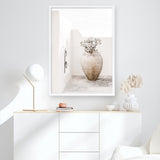 Buy Santorini Urn Photo Art Print | The Print Emporium®