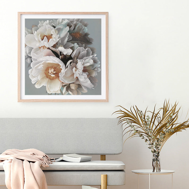 Buy Spring Bouquet II Square Art Print | The Print Emporium®