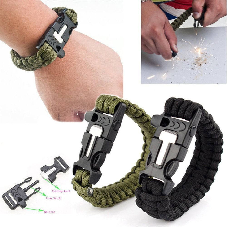 5 in 1 survival paracord bracelet