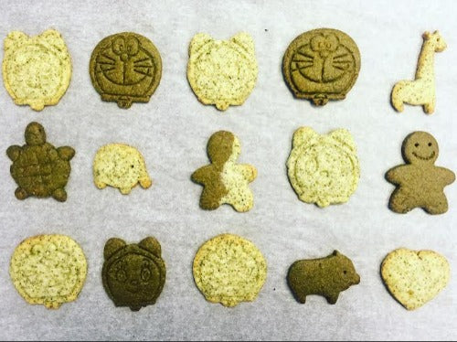 Match mixed Earl Grey's Tea flavored Cookies that shaped in different characters and figures