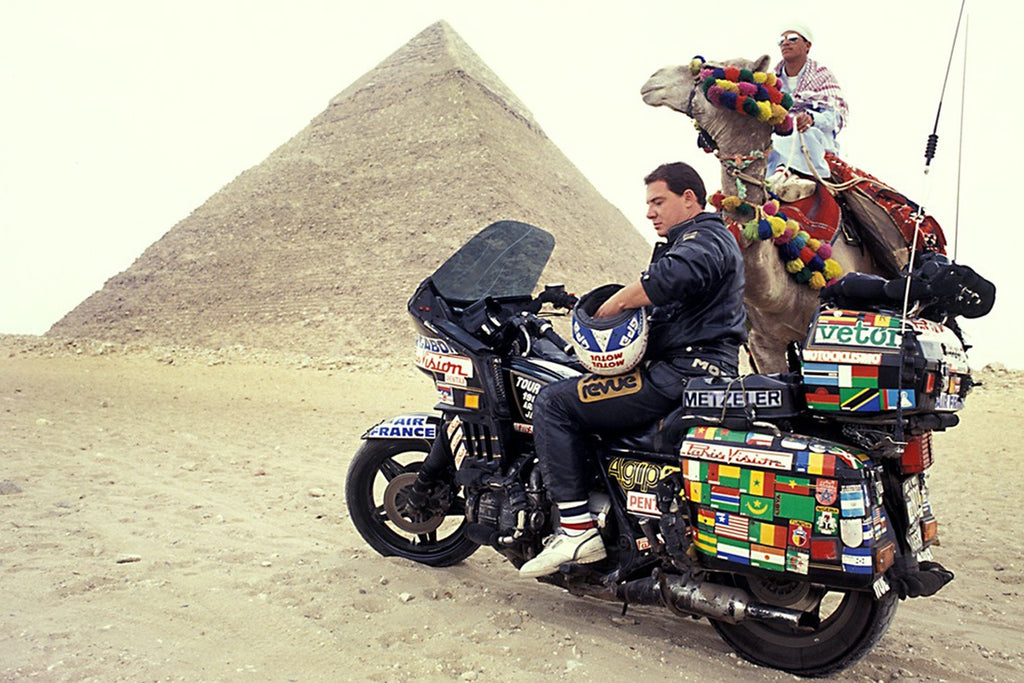 Emilio Scotto world trip motorbike