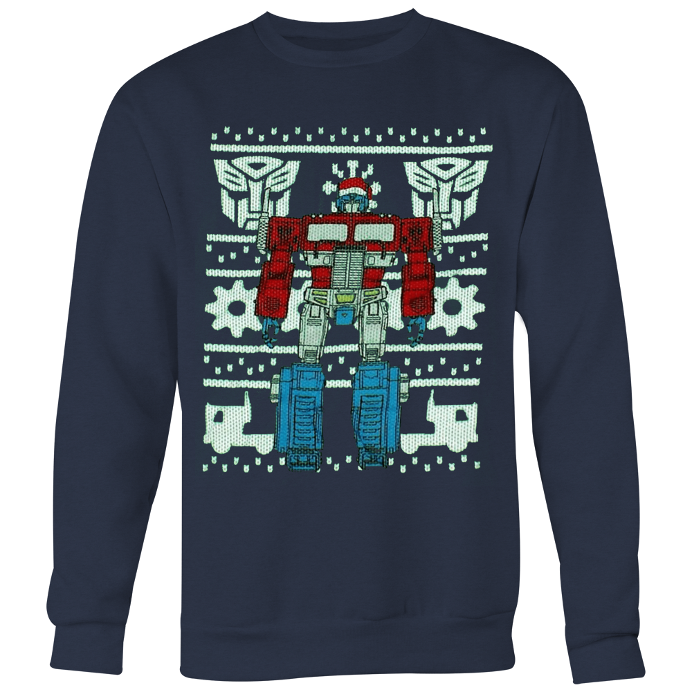 transformers christmas sweater