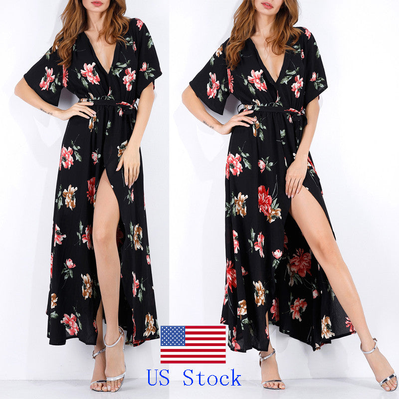 women's short sleeve summer dresses