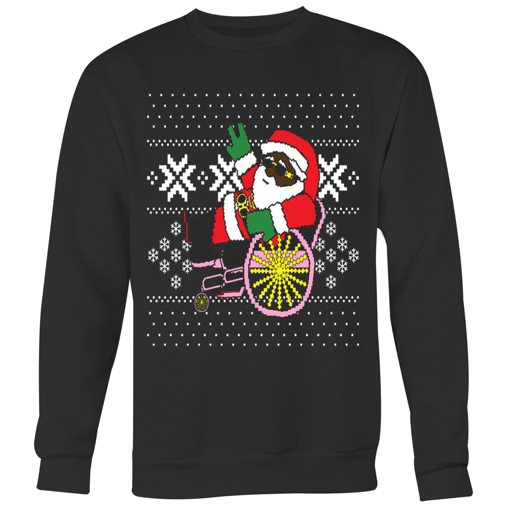 2 Chainz Ugly Christmas Sweater Trapping Santa T Shirt Vietees Shop Online