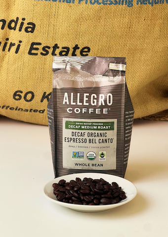 Allegro Bel Canto Decaf Organic Coffee