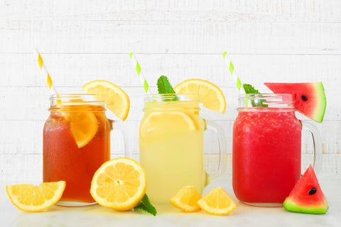 iced tea fruit infusions