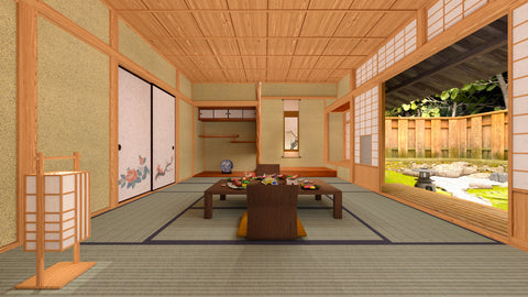 Japanese tea ceremony room