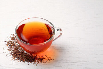 Rooibos tea in a cup