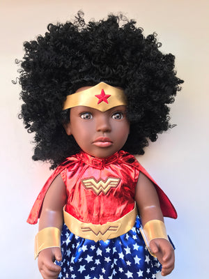 african american wonder woman doll