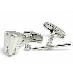 Dental cuff links for dentists 